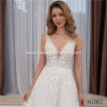 Custom Made Luxury Fluffy Crystal Beaded Diamond Wedding dress Bridal white wedding dress ball gown